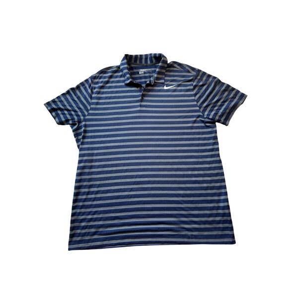 NIKE GOLF Men's Polo Collared shirt, size XXL; Performance material, quick dry - Picture 1 of 8
